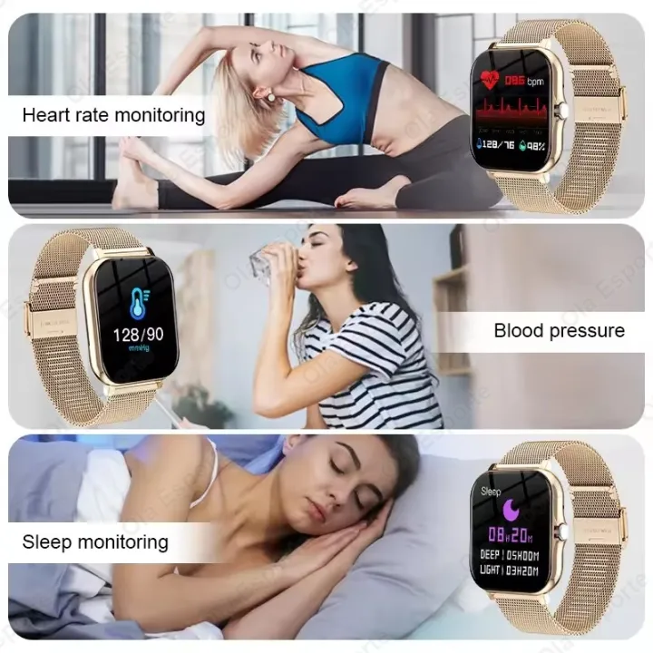 NEW%202025%20Fashion%20SmartWatch%20Android%20Phone%202.01"%20Color%20Screen%20Full%20Touch%20Custom%20Dial%20Watch%20Women%20Bluetooth%20Call%20Smart%20Watch%20Men%20-%20Image%204