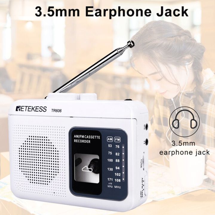 Retekess%20TR606%20Radio%20FM%20AM%20Radio%20Cassette%20Playback%20Portable%20Radios%20FM%20AM%20Recording%203.5mm%20Earphone%20MIC%20Jack%202%20Power%20Supply%20Method%20-%20Image%204