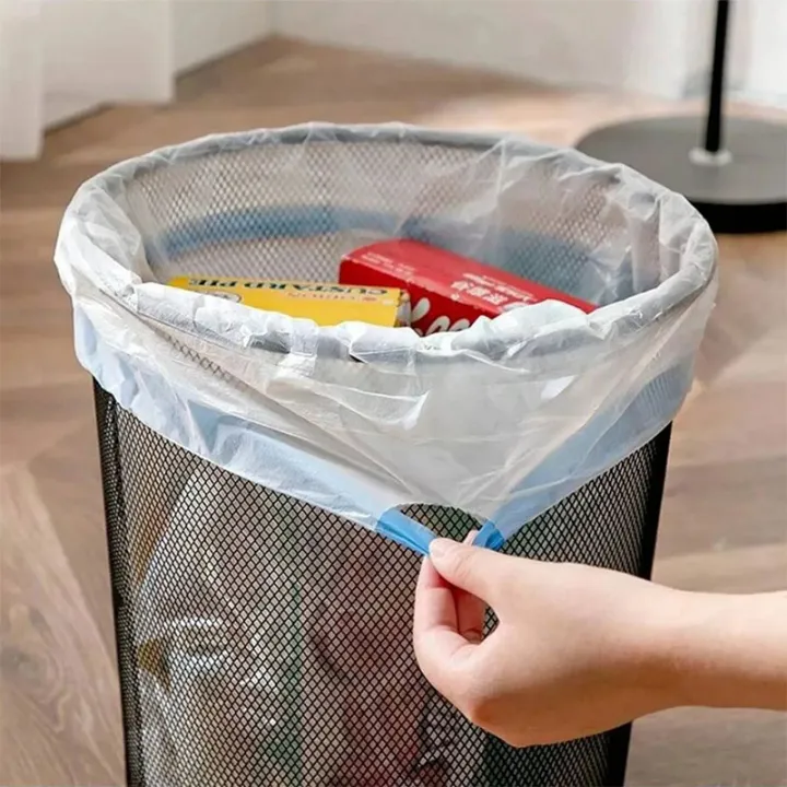 100/200PCS%20Thicken%20Scented%20Drawstring%20Disposable%20Garbage%20Bags%20Kitchen%20Storage%20Trash%20Can%20Liner%20Bags%20Protect%20Plastic%20Waste%20Bag%20-%20Image%203