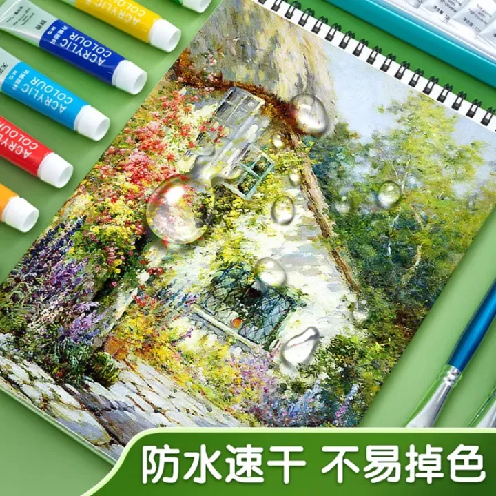 M&G%20Acrylic%20Paint%20Set%20for%20Kindergarten%20Students%20-%2012/24%20Colors%20Fluid%20Watercolor%20Paint%205ml%20per%20Branch%20for%20Easy%20Painting%20-%20Image%206