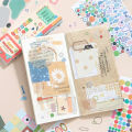 30sheets/lot Ins Style Star Circle Geometric Basic Pattern Stickers DIY Diary Scrapbook Planner Aesthetics Supplies. 