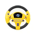 Eletric Simulation Steering Wheel Toy with Light Sound Baby Kids Musical Educational Copilot Stroller Steering Wheel Vocal Toys. 