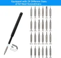 Magnetic Screwdriver Set 63 In 1 Kit Bits Precision Electronics Computer PC Phone Disassembly Multifunctional Maintenance Tool. 