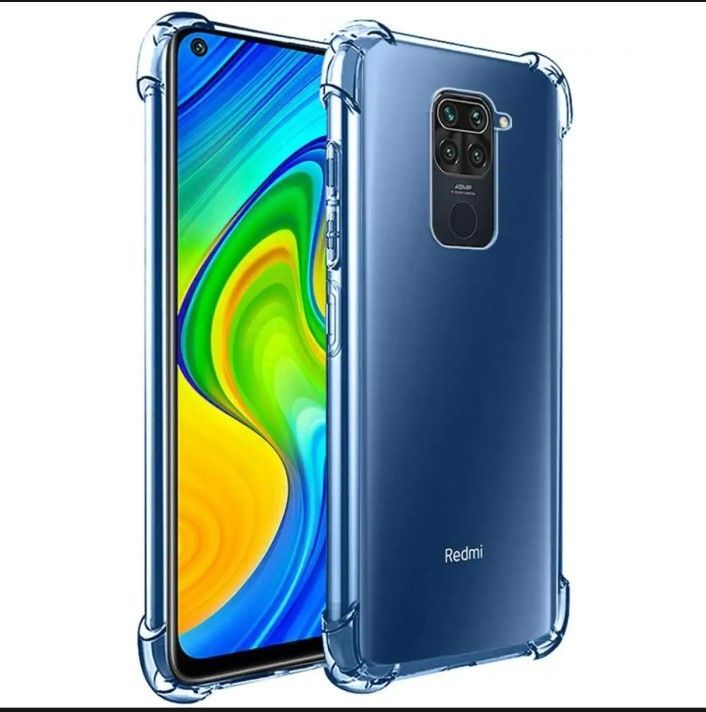 redmi note 9 clear Silicon cover