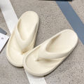 Women's Classy Flip-Flops for Women, Summer Flip-Flops for Beach Couples, New Thick-Soled Outer Wear Sandals for Men, Bathroom Bathing Non-Slip Slippers.