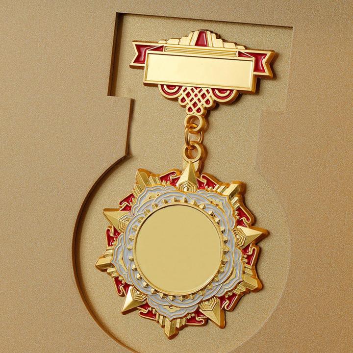 Blank Award Medals Winner Awards Decorative Decor Ornament Craft Metal Prize for