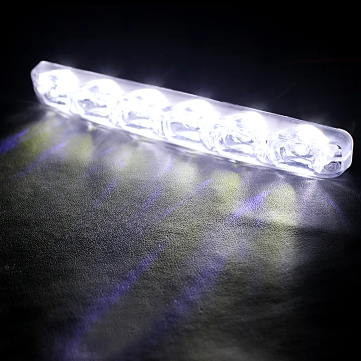 LEEPEE%201%20Pair%20DRL%20LED%20Car%20Daytime%20Running%20Lights%206%20LEDs%20DC%2012V%20Auto%20Fog%20Light%20Driving%20Lamps%20Car-syling%20Super%20Bright%20-%20Image%205