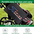 Funny Microfiber Premium Golf Towel, Printed Golf Towels for Golf Bags for Men & Women, Great Golf Accessories for Men Golfers. 