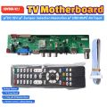 HDV-56R AS V2.1 Universal LCD LED TV Controller Driver Board Jumper Selection DC 12V Master TV Receiver Board HDV56U-AS TV/PC/VGA/HDMI/USB + 7 Key IR Receiver Board replace T.V56 DS-V59. 