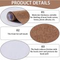 1 Sheet 51 x 11.8 Linen Book Cloth Brown Books Binding Fabric Surface Paper Backed Bookcover Densely Woven Cloth Books Album. 