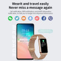 LIGE New Fashion Smart Watch Ladies Message Push Blood Pressure DIY Custom Dial Sports Bracelet Waterproof Men Smartwatch Women. 