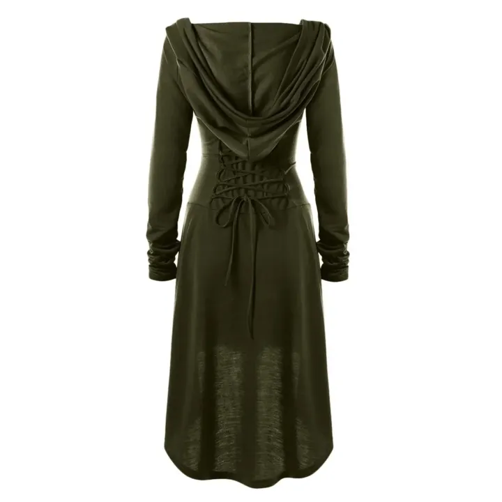 Medieval%20Cosplay%20Renaissance%20Archer%20Costumes%20Hooded%20Robe%20Lace%20Up%20Pullover%20Long%20Hoodie%20Dress%20Cloak%20Halloween%20Party%20-%20Image%204