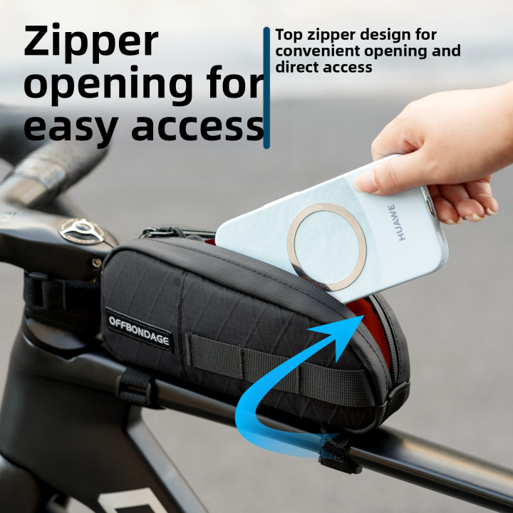 OFFBONDAGE%20Bicycle%20Top%20Tube%20Bag%201L%20Portable%20Cycling%20Front%20Frame%20Triangle%20Bag%20Lightweight%20Bike%20Bag%20MTB%20Road%20Bike%20Accessories%20-%20Image%204