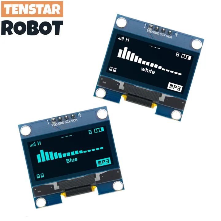 1.3" OLED Display Module White/Blue Color Drive Chip SH1106 128X64 1.3 inch OLED LCD LED IIC I2C Communicate For Arduino