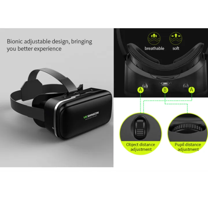VR%20Shinecon%206.0%20Casque%20Virtual%20Reality%20Glasses%203%20D%203d%20Goggles%20Headset%20Helmet%20For%20iPhone%20Android%20Smartphone%20Smart%20Phone%20Viar%20Lens%20-%20Image%204
