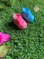 Cute pink and blue baby shoes candles for gender reveal party_customized_birthday party_birthday gifts_giveaways_baby shower_other kids event. 