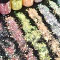Luminous Nail Glitter Sequin Polymer Clay Mixed Flower Gillter Sequin Fluorescent Flake Glow In The Nail Art Manicure Decor. 
