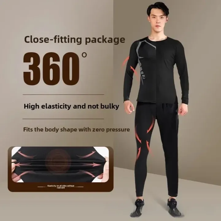 Men's%20Thermal%20Plush%20Base%20Layer%20Set%20Winter%20Thickened%20Running%20Trainning%20Quick%20Drying%20Clothes%20Fitness%20Tight%20Sports%20Men's%20Sweats%20Set%20-%20Image%203