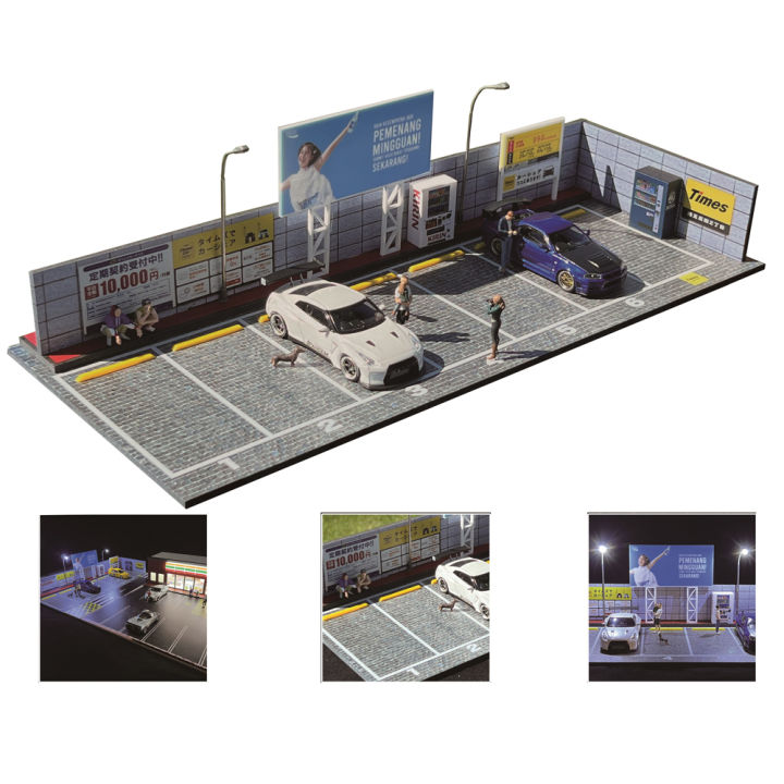 GFans%201/64%20Scale%20Car%20Garage%20Miniatures%20Model%20Car%20Parking%20Lot%20Diecast%20Scene%20Display%20Vehicle%20Scene%20Toy%20Background%20Collection%20-%20Image%206