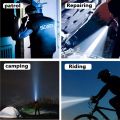 High Quality S.M.D Led Torch Light Mini  Rechargeable Flashlight Torch Super Bright Led Torch  For Home & Outdoor Sport. 