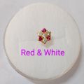 Nose Pin Big Size 6mm To 6.5mm High Quality Gold-Plated for Girl & Woman. 