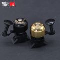 ThinkRider Retro Classical Bicycle Bell Clear Loud Sound Steel Copper MTB Mountain Bike Handlebar Ring Horn Safety Cycling. 