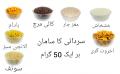 MIX SARDAI KA SAMAN—SARDAI INGREDIENTS EACH 50 GRAMS. 