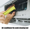 Plastic Air Conditioner Fin Cleaning Tool Portable Universal Condenser Radiator Fin Comb for Auto Cooling System CleanRepair Kit. 
