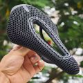 GOLDIX 3D Printed Carbon Bicycle Saddle Ultralight Honeycomb Structure Breathable Shockproof for MTB Road Racing. 
