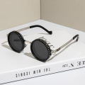 Brand Punk Polarized ND9 Adjustable Dimming Sun Glasses Men Women Round Sunglasses Men's Fishing Eyeglasses Outdoor Shades UV400.