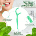 RIMI SMILE 50/100/150Pcs Ultra Fine Mint Dental Floss Sticks Portable Box Easy Carry Teeth Cleaner For Daily Life Travel. 