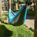 Camping Hammock Camping Accessories Gear for Outdoor Indoor with Tree Straps Nylon Lightweight Hammocks for Touring Hiking. 