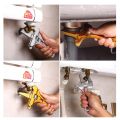 Multi-function Adjustable Wrench Aluminium Alloy Large Open Wrench Universal Spanner Repair Tool for Water Pipe Screw Bathroom.