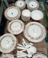 Melamine Dinner Set 80 Pcs 8 Persons Serving Double Glaze Honesty Premium Quality Heavyweight. 