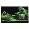 Aquarium Fish Tank Seafloor Water Grass Background Decoration Painting PVC Sticker Aquarium Background Sticker.