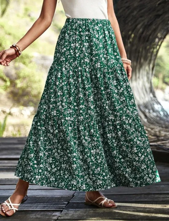 Stylish%20And%20Fashionable%20Long%20Linen%20Skirt%20For%20Women%20-%20Image%203