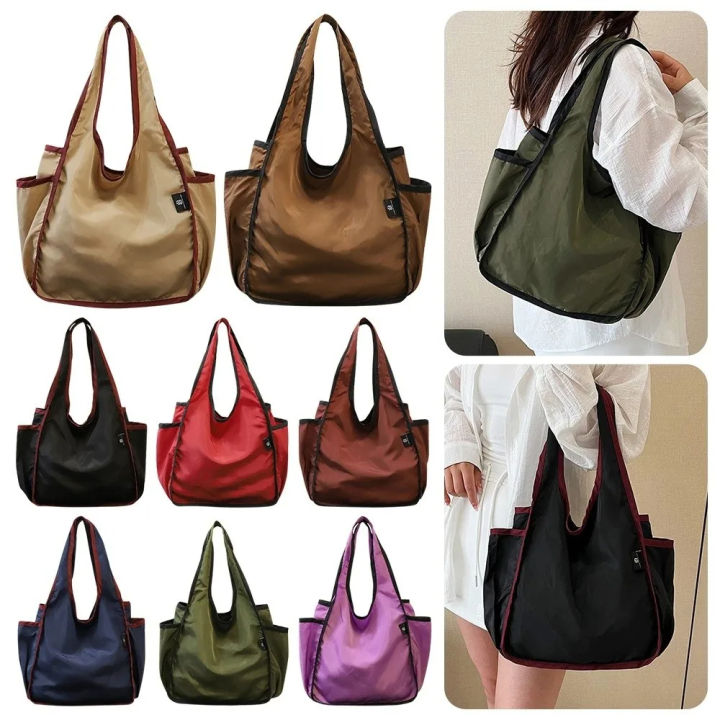 Large%20Capacity%20Lady%20Tote%20Bag%20Foldable%20Thickening%20Shopping%20Bag%20Lightweight%20Handbag%20Double-layer%20Shoulder%20Bag%20for%20Women%20-%20Image%203