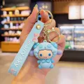 🌷Ys125 keychain🌷Santa Claus cartoon anime cute bear costume cute cartoon cute bear suit bag hanging gift ready to ship. 