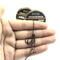 50m 8 Stand  Carp Fishing Line Soft Hook Link Carp Hooklink Uncoated Braid Line For Hair Rig 25 35LB Rigging Line. 