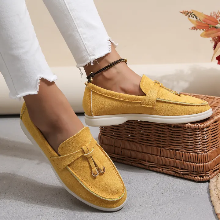 New%20Lefu%20Shoes%20Women's%20Soft%20Leather%20Retro%20Lazy%20Man%20Step%20on%20Thick%20Sole%20Flat%20Bottom%20Comfortable%20Single%20Shoe%20-%20Image%205