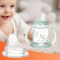4 Packs Food Grade Silicone Learner Cup Spout Soft Texture BPA-Free Sippy Cups Spout for NUK Learner Cup & Active Cup. 