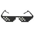 Pixelated Mosaic Glasses New Mosaic Glasses Double Cool Funny party glasses Pixel party glasses Party Photo Prop Glasses. 
