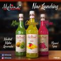 Melina - Kiwi Flavoured/ Flavored Syrup 750ml Mocktail. 