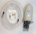 4g ultra 12dbi-24dbi antenna with water proof high quality wire 60ft + quality ts9 connector for ufone blaze , ptcl evo charji, zong device , telenor device , jazz device , mobile phones , routers b310, b311, b315 etc. 