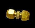copper pipe extension fitting brass flare union with forged nut 5/16". 