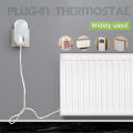 Tuya WIFI Thermostat Socket Digital Display Smart Thermostat Touch Screen Home EU Temperature Regulation For  Home Alexa. 