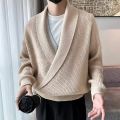 Woolen Korean Outer For Men. 