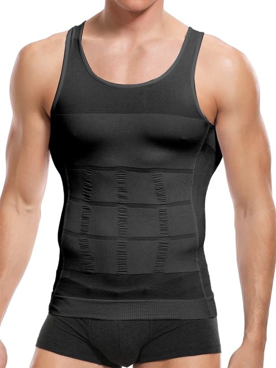 Mens%20Slimming%20Body%20Shaper%20Vest%20Shirt%20Abs%20Abdomen%20Slim%20Gym%20Workout%20Tummy%20Control%20Compression%20Tank%20Top%20Sleeveless%20Shapewear%20-%20Image%207