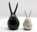 Decoration items (ceramic rabbit figurine showpiece). 