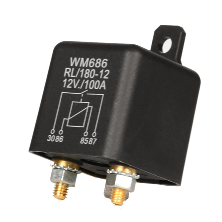 4Pin%2012V/24V%20Relay%20Module%20200A%20100A%20High%20Current%20Relay%20Starting%20Relay%20Automobile%20Current%20Power%20Control%20Module%20Isolator%20Relay%20-%20Image%204